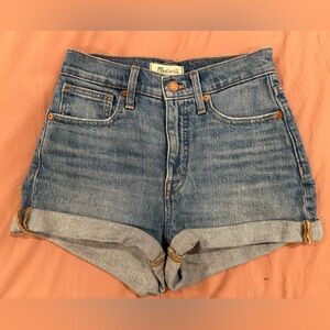 Madewell Classic Blue Jean Shorts